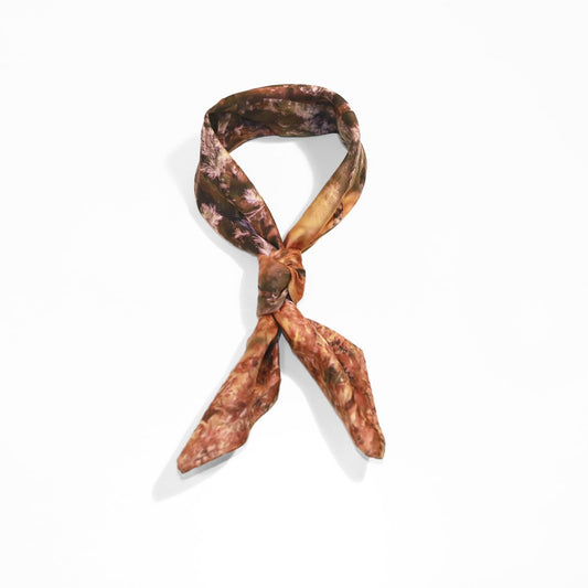 buy orange fashion cotton satin scarf from a friend of mine paris taipei tokyo online