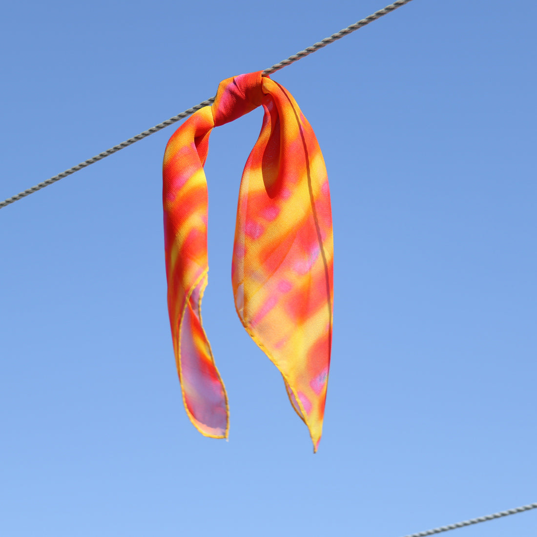 shop stylish printed orange fashion silk scarfs online paris taipei tokyo harrods isetan barneys new york