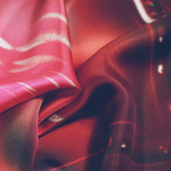 high quality french silk twill scarf from a friend of mine details