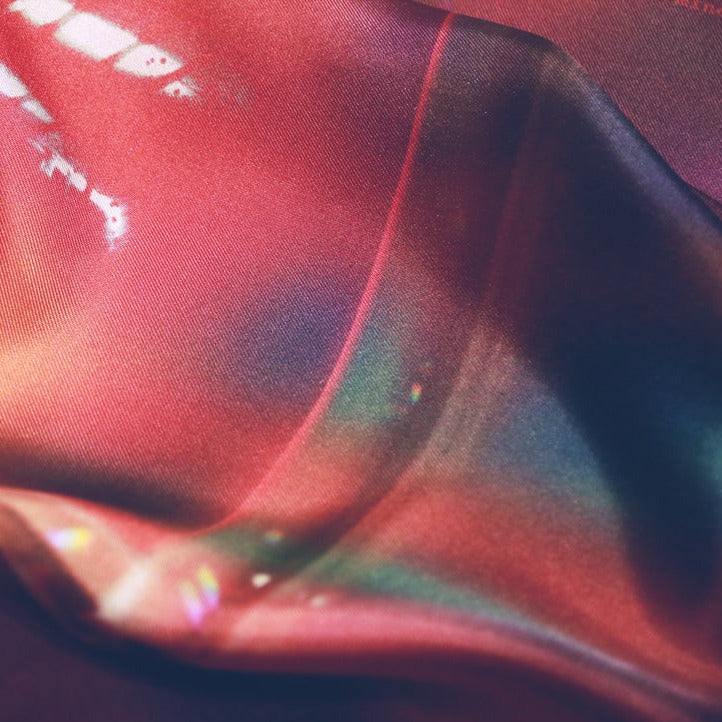 high quality french silk twill scarf from a friend of mine details