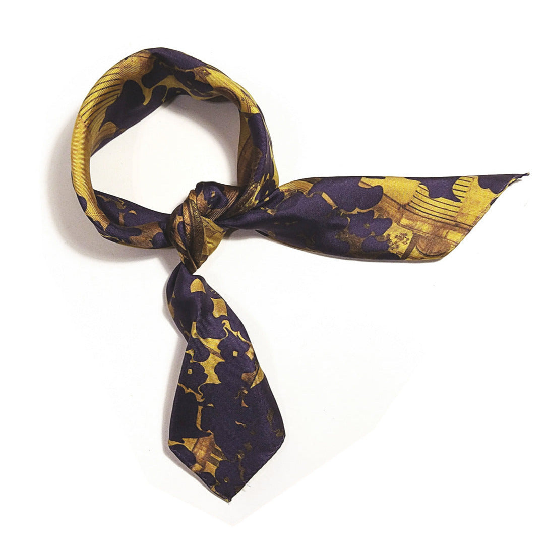 french silk scarf from a friend of mine helmut philo phoebe lang made in japan