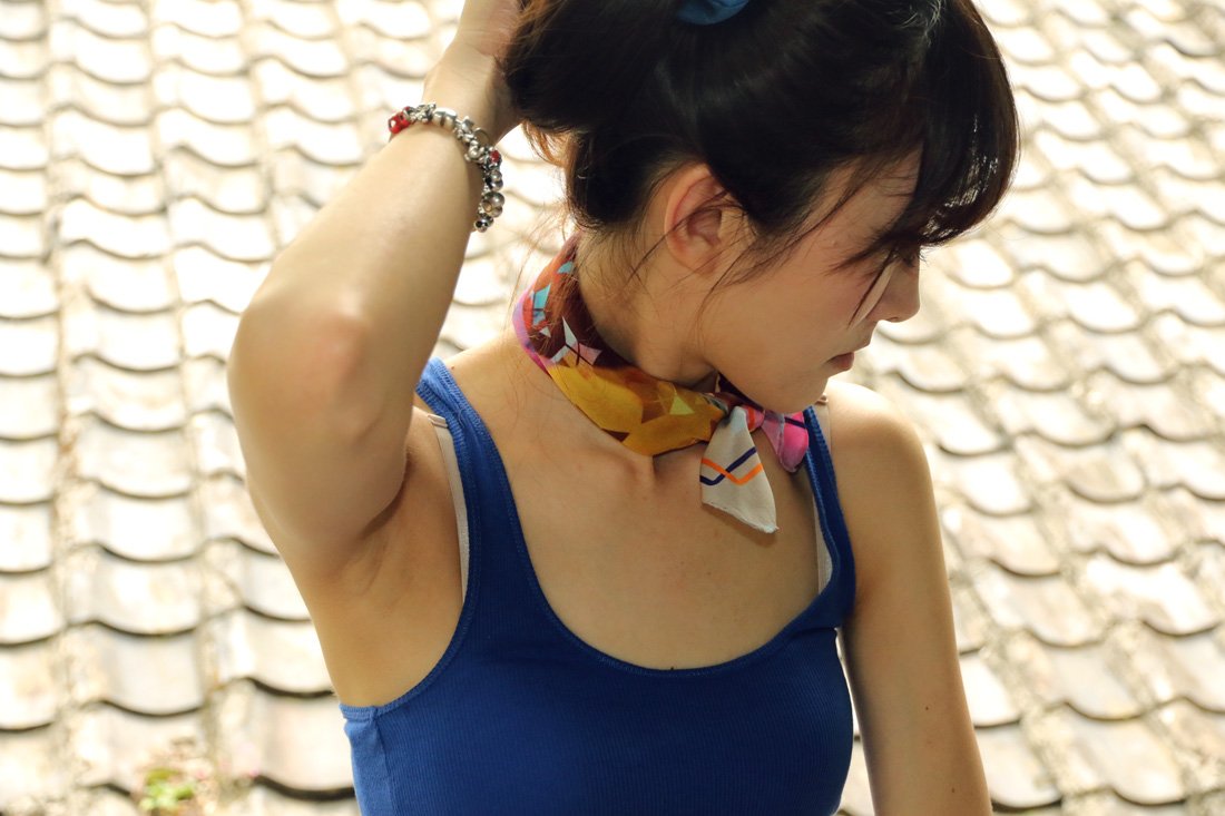 buy silk scarf "from a friend of mine" online paris taipei tokyo taiwan