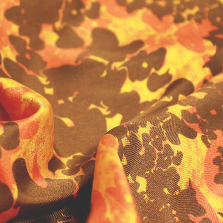 scarf from a friend of mine, Ralph Klein, scarf made in japan. 