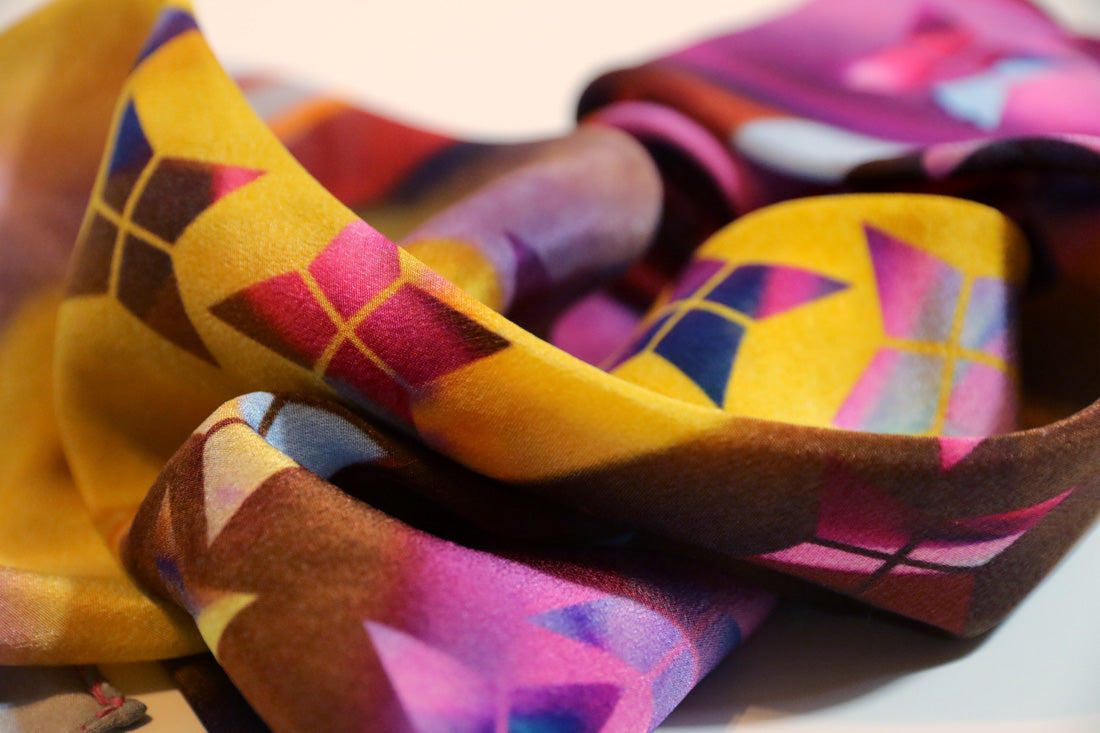 buy luxury silk scarf online for selfridges from a friend of mine dover street market paris taipei tokyo isetan
