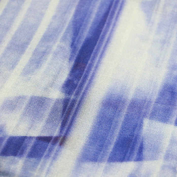 Texture details luxury fashion shawl blue white print cashmere modal scarf online pinkoi from a friend of mine
