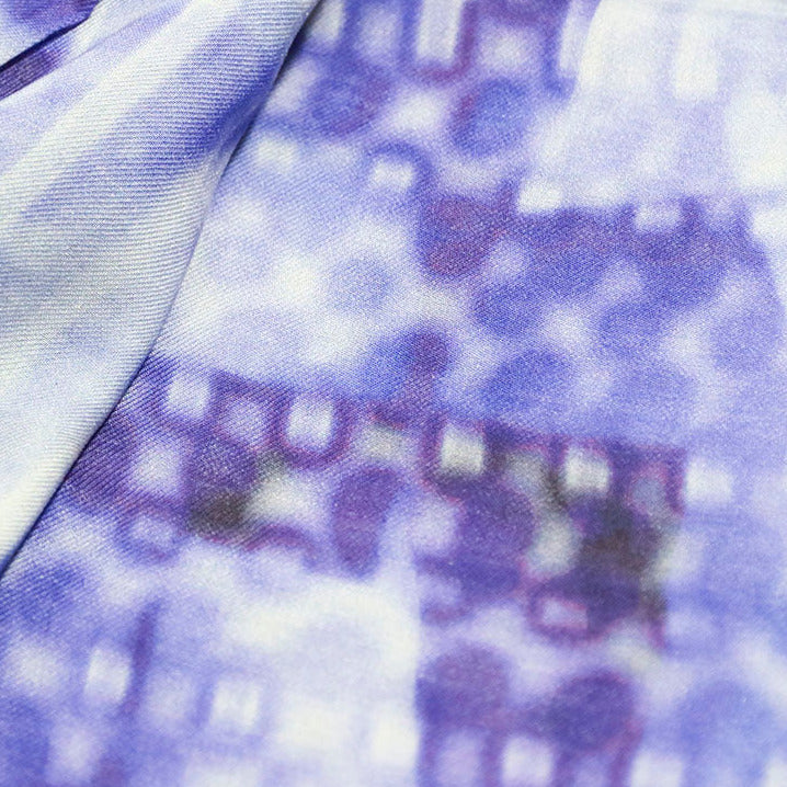 Texture details luxury fashion shawl blue white print cashmere modal scarf online pinkoi from a friend of mine