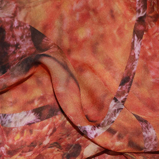 日本製雪紡絲巾 浪漫質感 時尚單品