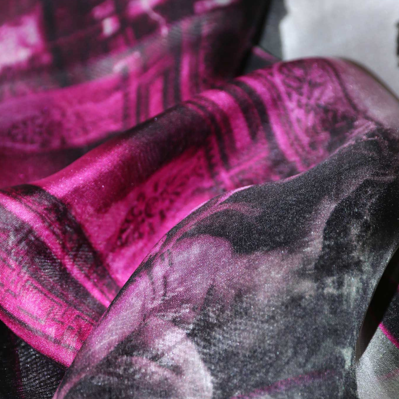 スカーフ 通販 女性 プレゼント black silk chiffon scarf from a friend of mine paris' impression online taipei tokyo