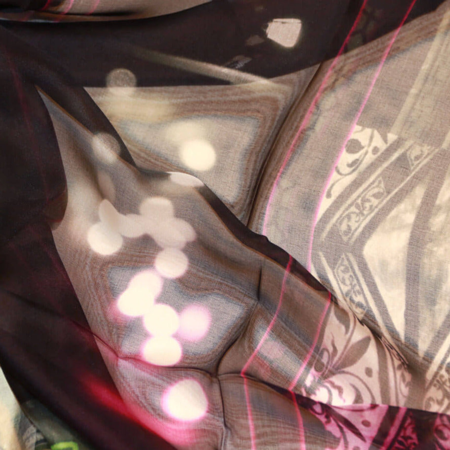 stylish black silk scarf from a friend of mine paris' impression online paris taipei tokyo