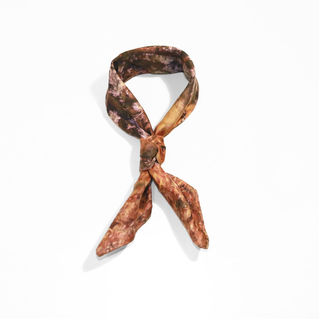 buy orange fashion cotton satin scarf from a friend of mine paris taipei tokyo online