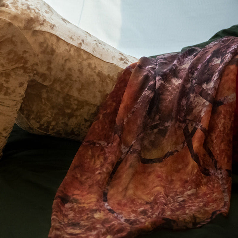 日本製法式純絲絲巾