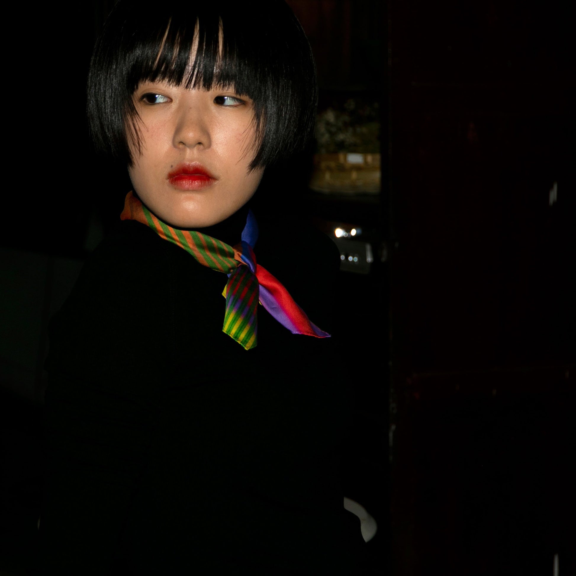 fashion cotton satin scarf from a friend of mine online paris taipei tokyo