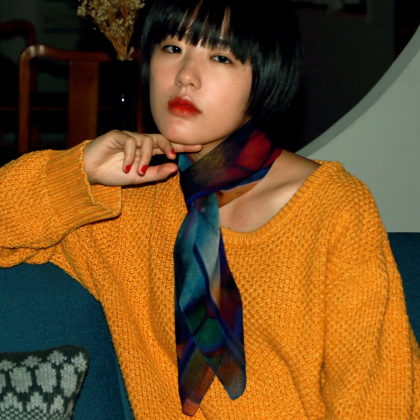 fashion silk chiffon scarf from a friend of mine online paris taipei tokyo