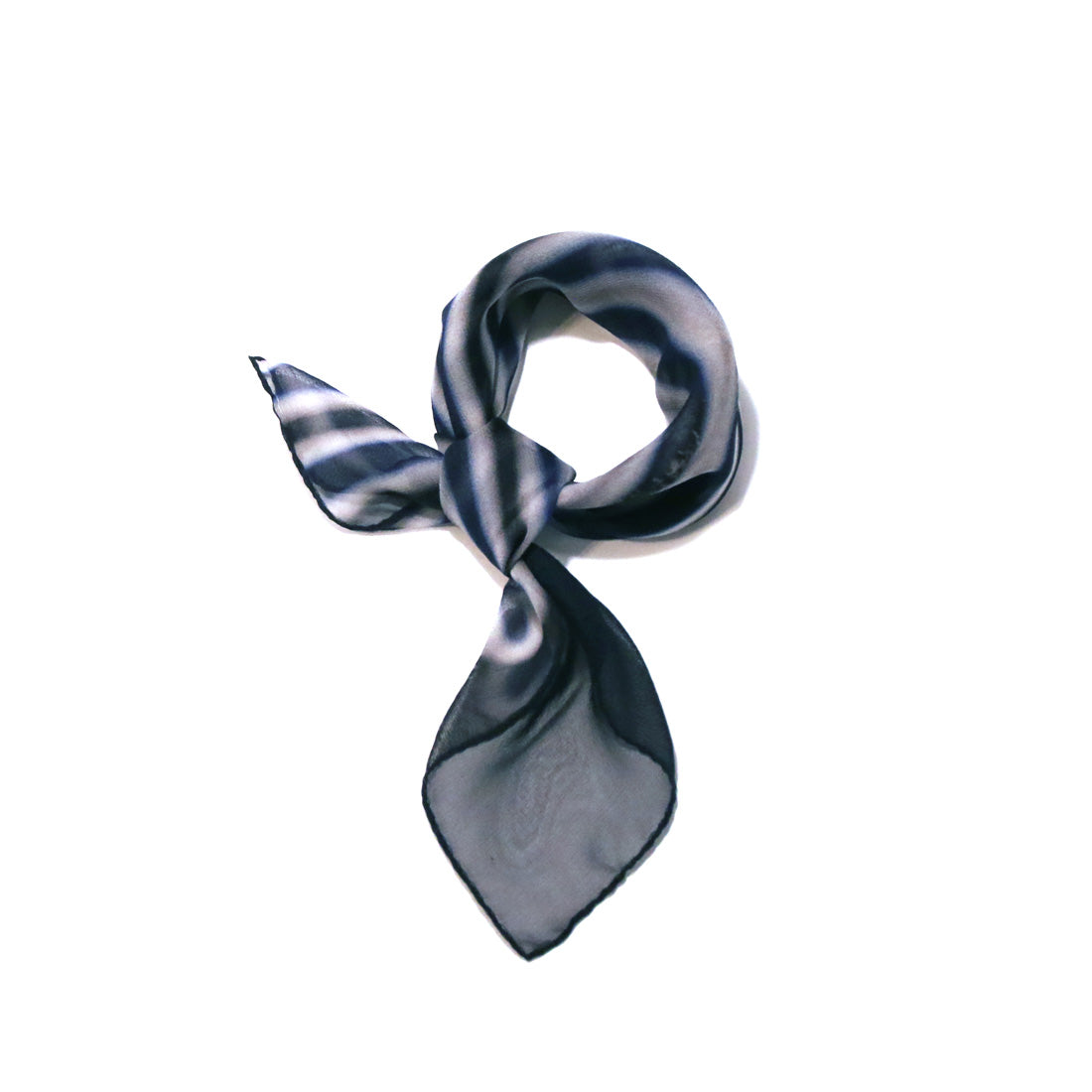 buy stylish black fashion silk scarf online paris taipei tokyo isetan harrods vogue dover street satori mizushima product shop