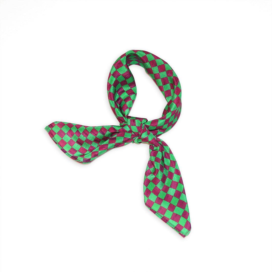 Silk Crêpe de Chine Scarf "Guattari" AVAILABLE NOW!