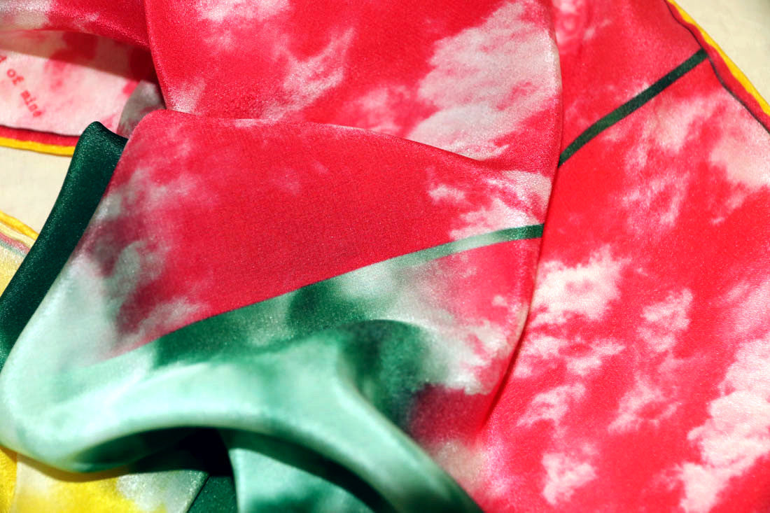 shop beautiful luxury silk scarf bandana style paris taipei tokyo vogue elle dover street market online shopping