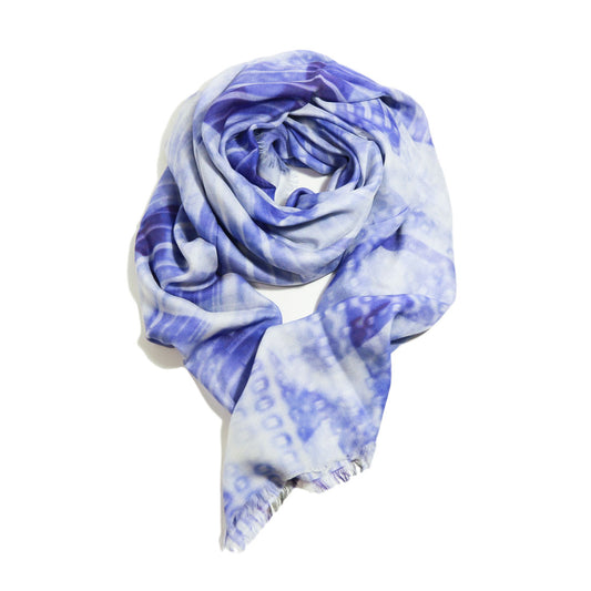 Buy luxury fashion shawl blue white print cashmere modal scarf online pinkoi from a friend of mine