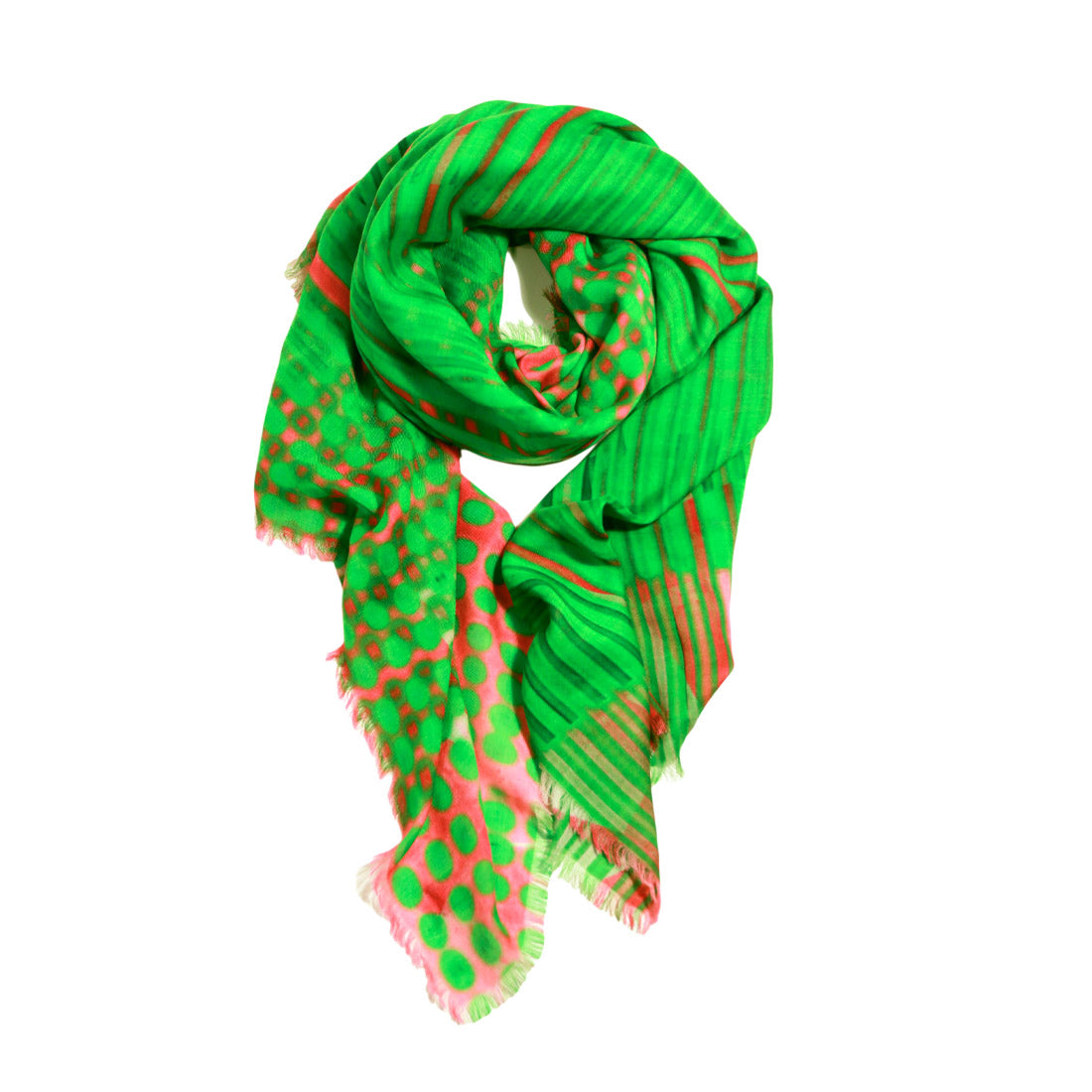 Buy luxury fashion shawl Walter Van Beirendonck print cashmere modal scarf online pinkoi from a friend of mine