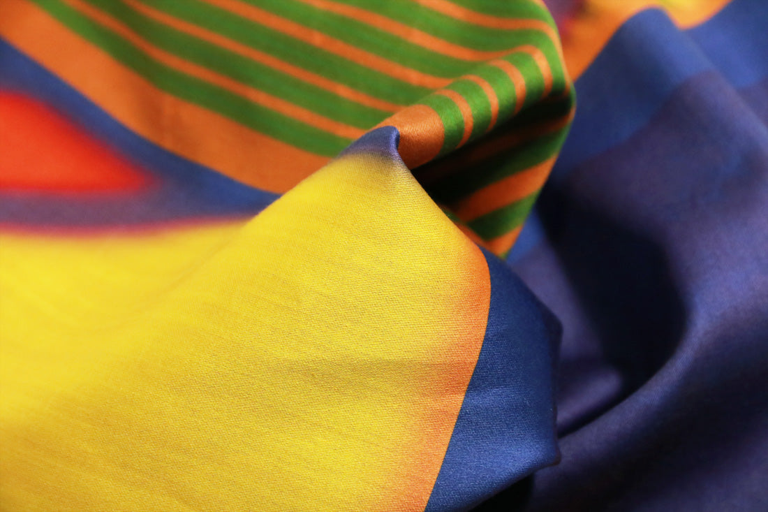 details fashion rainbow cotton satin scarf from a friend of mine online paris taipei tokyo