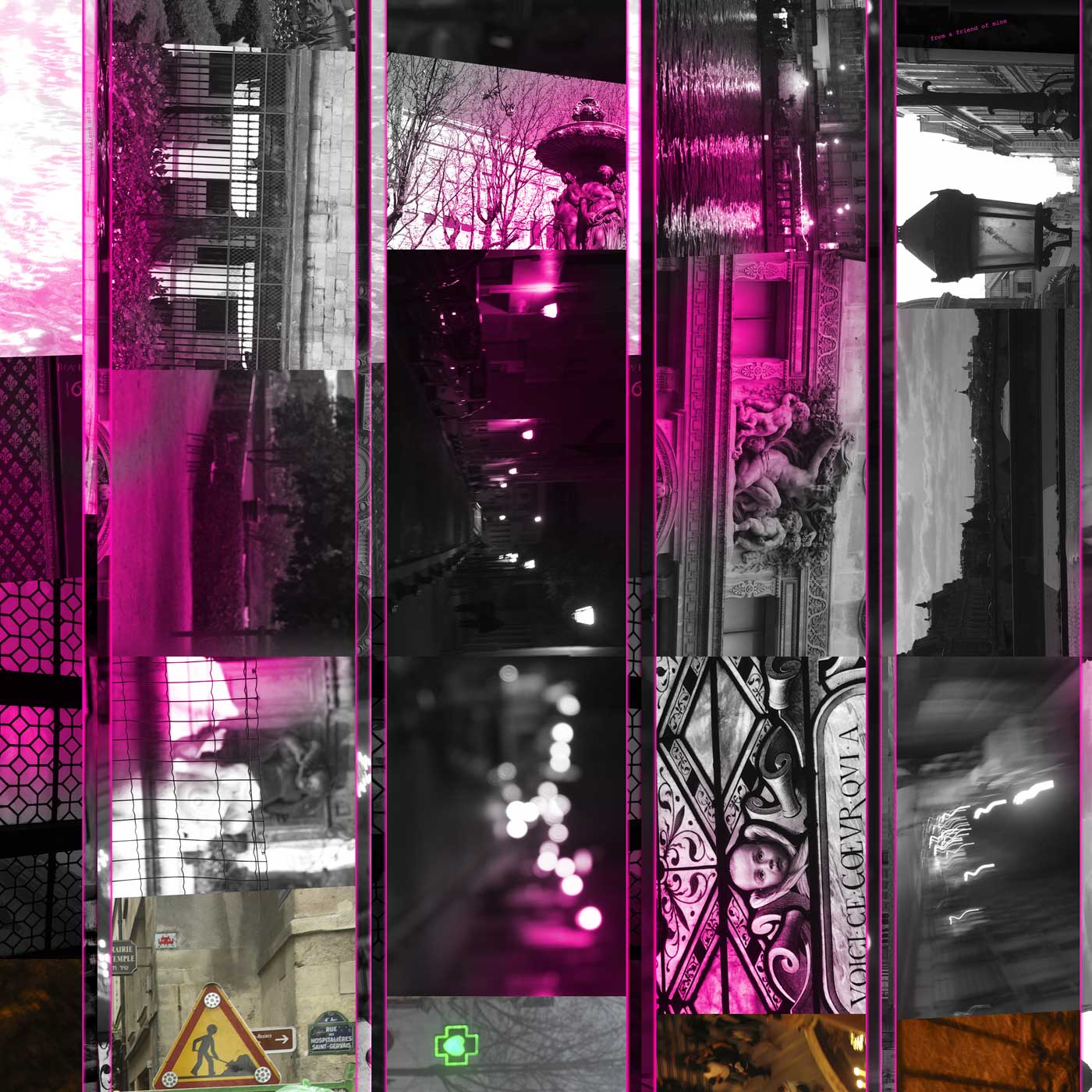 black silk scarf style from a friend of mine online made in japan