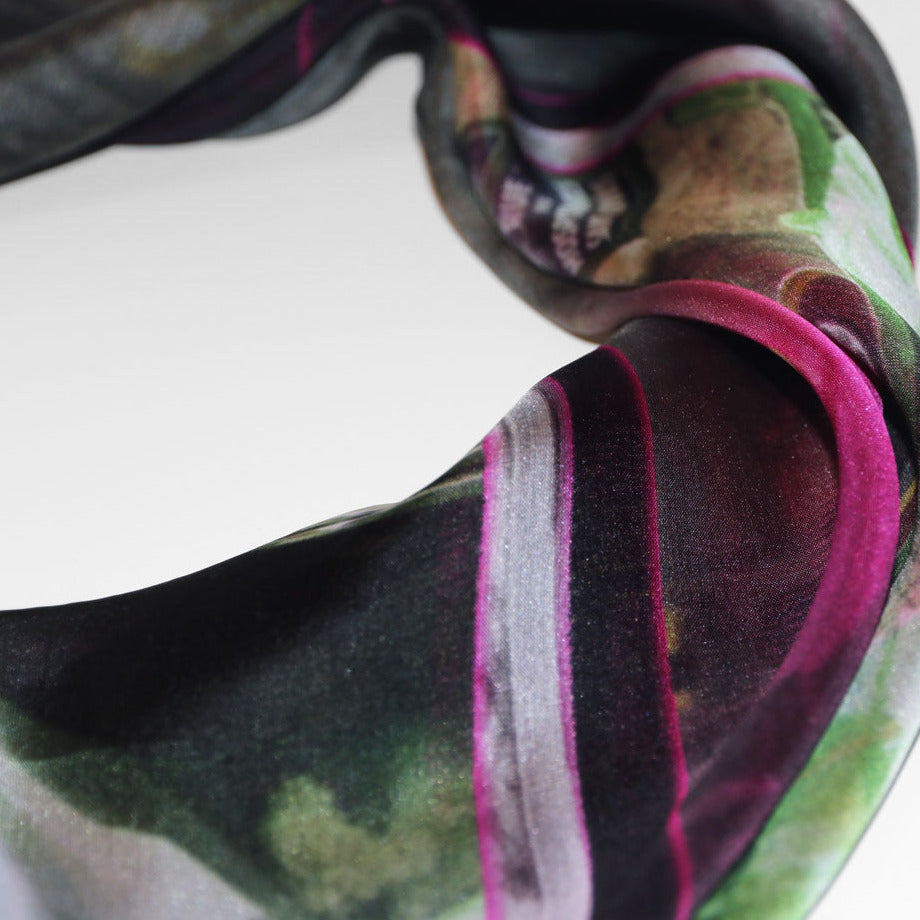 禮物推薦 法式精品絲巾 スカーフ 通販 女性 プレゼント Luxury black silk chiffon scarf from a friend of mine online paris taipei tokyo