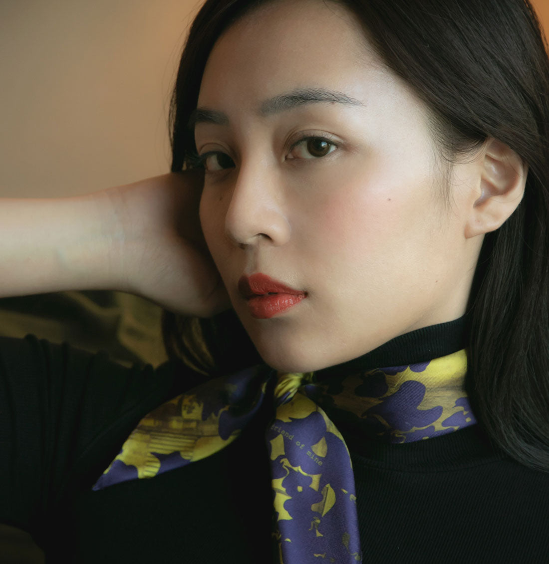 french silk scarf style from a friend of mine helmut philo phoebe lang made in japan