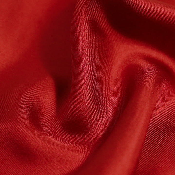 紅絲巾 法式浪漫風格 日本製