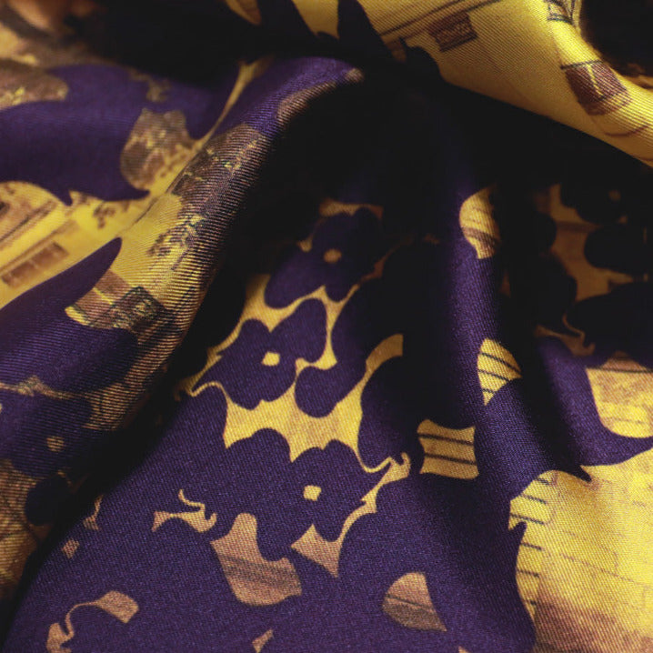 french silk scarf from a friend of mine helmut philo phoebe lang made in japan