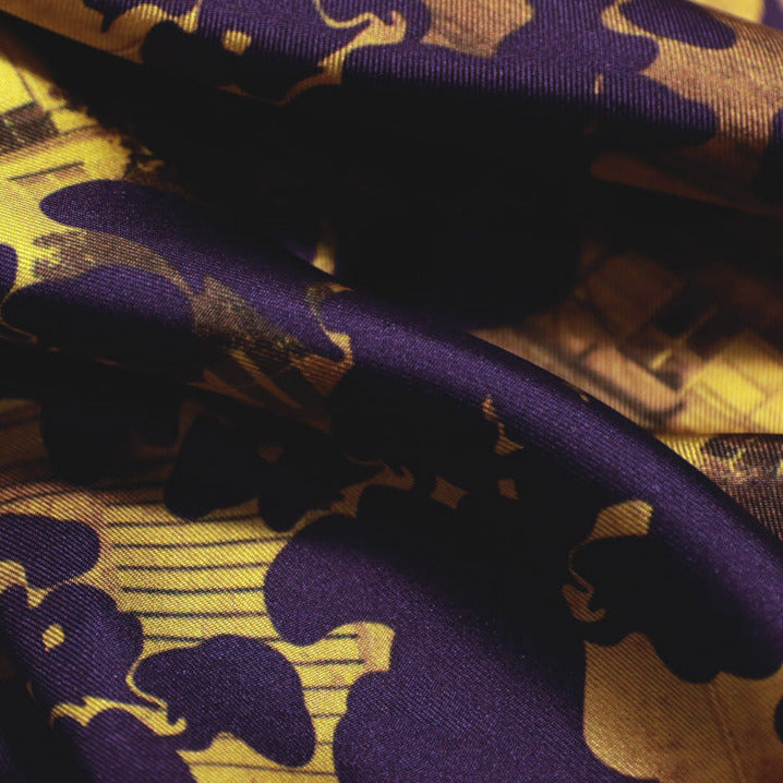 french silk scarf from a friend of mine helmut philo phoebe lang made in japan