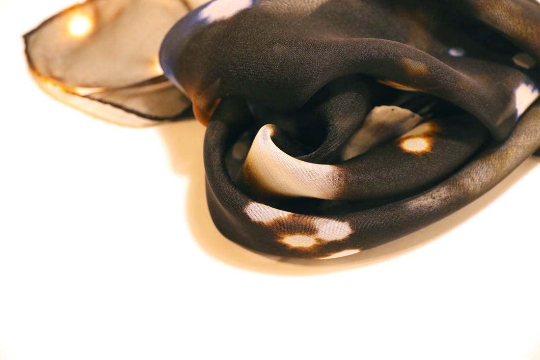 shop beautiful luxury chiffon scarf paris taipei tokyo vogue elle isetan