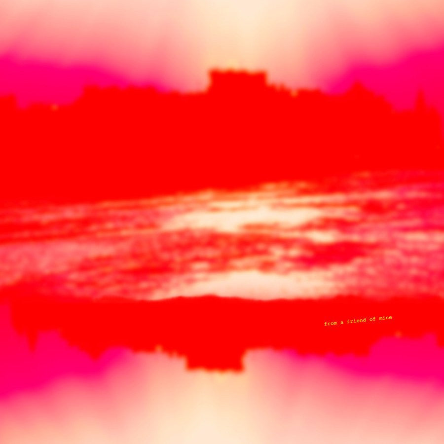 Stylish Reddish Silk Scarf in crêpe de chine "Bubble Gum Seine"!