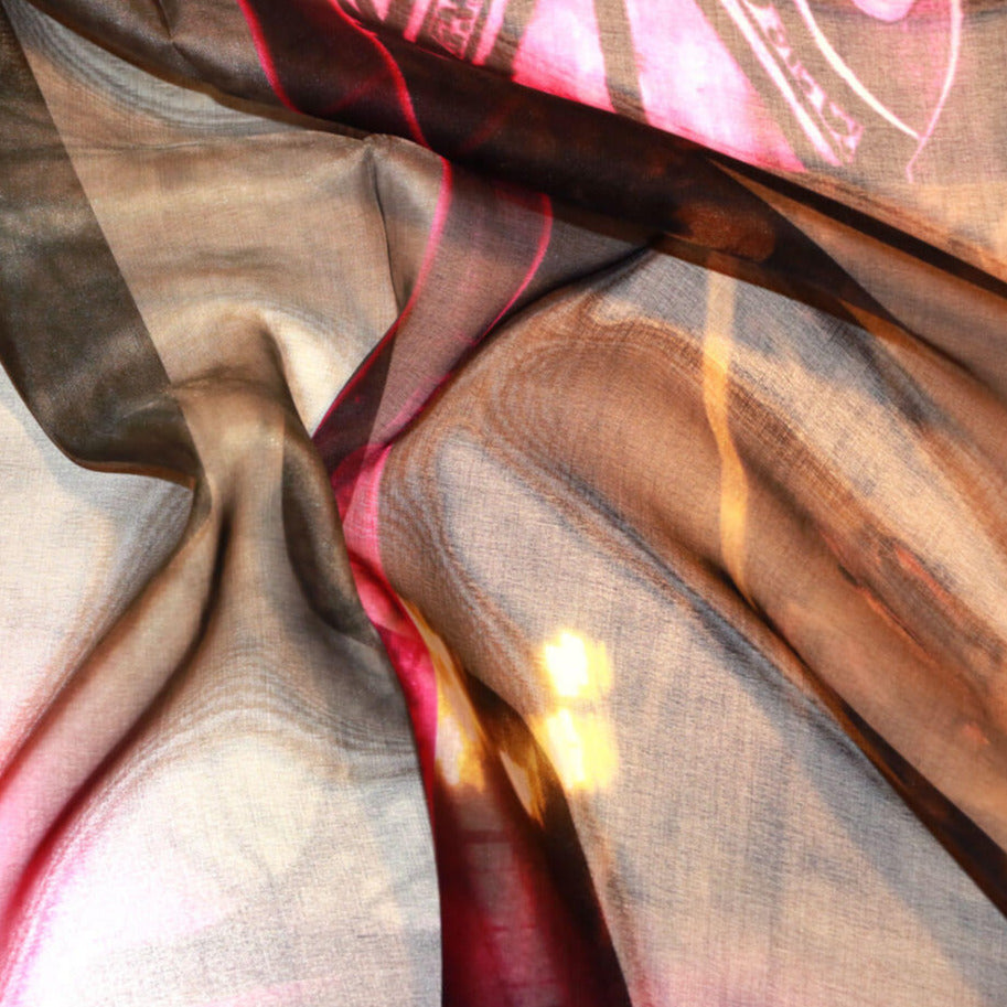 stylish black silk scarf from a friend of mine paris' impression online paris taipei tokyo
